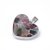 Natural Tourmaline Pendants STAS-T043-01E-2