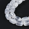 Natural Selenite Beads Strands G-F750-A-5