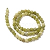 Natural Chinese Jade Beads Strands G-K382-A03-01-3