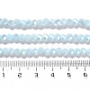 Electroplate Opaque Glass Beads Strands LS-EGLA-A035-P4mm-A10-4