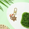 Birds Theme Alloy Enamel Pendant Decoration KEYC-YW00153-04-1