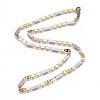 304 Stainless Steel Mariner Link Chain Necklaces NJEW-F261-12GP-1