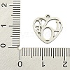 Non-Tarnish 201 Stainless Steel Charms STAS-M015-29P-3