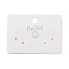 Paper Earring Display Cards CDIS-F007-02-2