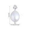 Natural Cultured Freshwater Pearl Pendants PEAR-SC0001-01-2
