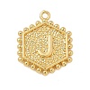 Brass Pendants KK-B126-01G-J-1