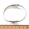 304 Stainless Steel Hinged Bangles for Women BJEW-F474-37P-01-5