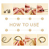   DIY Cord Bracelet Making Kit DIY-PH0009-16-6