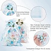 40Pcs 4 Colors 3D Flower Organza Drawstring Bags OP-BBC0001-06B-6