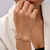 Alloy Card Paper Chains Link Ring Bracelets for Women WG09712-08-1