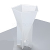 DIY Pentagonal Aromatherapy Candle Plastic Molds X-DIY-F048-07-4