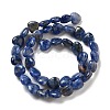 Natural Sodalite Beads Strands G-R190-10mm-37-3