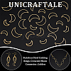 Unicraftale 36Pcs 3 Styles 201 Stainless Steel Linking Rings STAS-UN0056-45-5