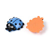 Opaque Resin Cabochons RESI-T026-22M-2