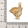 Thanksgiving Day Theme Rack Plating Alloy Enamel Pendants ENAM-S021-05G-A-3