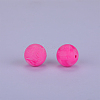 Round Silicone Focal Beads SI-JX0046A-124-2