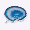 Natural Agate Big Pendants G-P305-E05-S-3