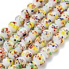 Handmade Lampwork Beads Strands LAMP-H071-01C-03-1