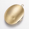 Brass Locket Pendants KK-N0116-048AB-3