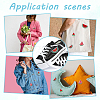 20Pcs 4 Styles Watermelon Nylon Computerized Embroidery Cloth Iron on/Sew on Patches DIY-HY0002-87-5