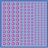 Acrylic Rhinestone Facial Stickers LS-PW-WG72147-07-1