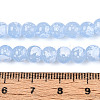 Baking Paint Glass Beads Strands DGLA-N015-6mm-06-4