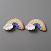Handicraft Wool Knitting Rainbow Ornament Accessories DIY-WH0304-462C-1
