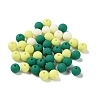 Rubberized Style Imitated Silicone Acrylic Beads X1-MACR-D029-01I-1