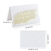 CRASPIRE Envelope and Thank You Cards Sets DIY-CP0001-80-2