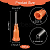 HOBBIESAY Plastic & 304 Stainless Steel Fluid Precision Blunt Needle Dispense Tips TOOL-HY0001-04B-2