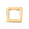 Golden Plated 304 Stainless Steel Charms STAS-K286-03J-G-1