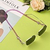 Butterfly Design Eyeglass Chains for Women AJEW-EH00255-03-2