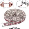 Glitter Hotfix Rhinestone(Hot Melt Adhesive On The Back) OCOR-WH0058-06-2
