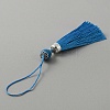 Polyester Tassel Big Pendants Decorations HJEW-TAC0019-01K-2