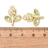 Alloy with Rhinestone Pendants AL-CBA7256-01G-3
