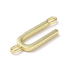 Rack Plating Brass Connector Charms KK-P245-07G-U-2