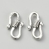 Tibetan Style Zinc Alloy S-Hook Clasps FIND-WH0144-88AS-2