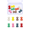 16Pcs 8 Colors Alloy Pendants PALLOY-CJ0001-124-8