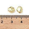 Shell Shape Brass Beads KK-G555-04G-3