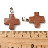 Synthetic Goldstone Pendants G-Z067-06P-07-3