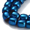 Synthetic Magnetic Hematite Beads Strands G-P545-H01-01E-3