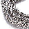 304 Stainless Steel Byzantine Chains CHS-P007-07P-01-2