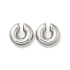 304 Stainless Steel C-Shaped Cuff Earrings for Women EJEW-M068-30P-3