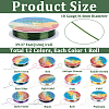 12 Rolls 12 Colors Round Copper Jewelry Wire CWIR-BBC0001-09-2