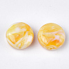 Acrylic Beads X-OACR-T009-12-3