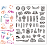 Rubber Clear Stamps DIY-WH0251-006-1