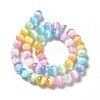 Natural Selenite Beads Strands G-P493-01A-10MM-3