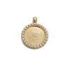 Alloy with Imitation Pearl Pendants Cabochon Settings PW-WG39587-03-1