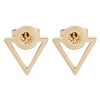 PVD Vacuum Plating 304 Stainless Steel Stud Earrings for Women EJEW-A048-34G-1