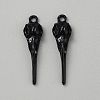 Plague Doctor Tibetan Style Pendants FIND-WH0152-462EB-1